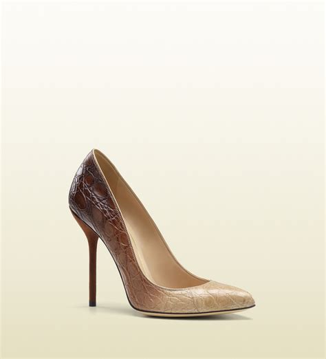 gucci heels closed toe|gucci high heels beige.